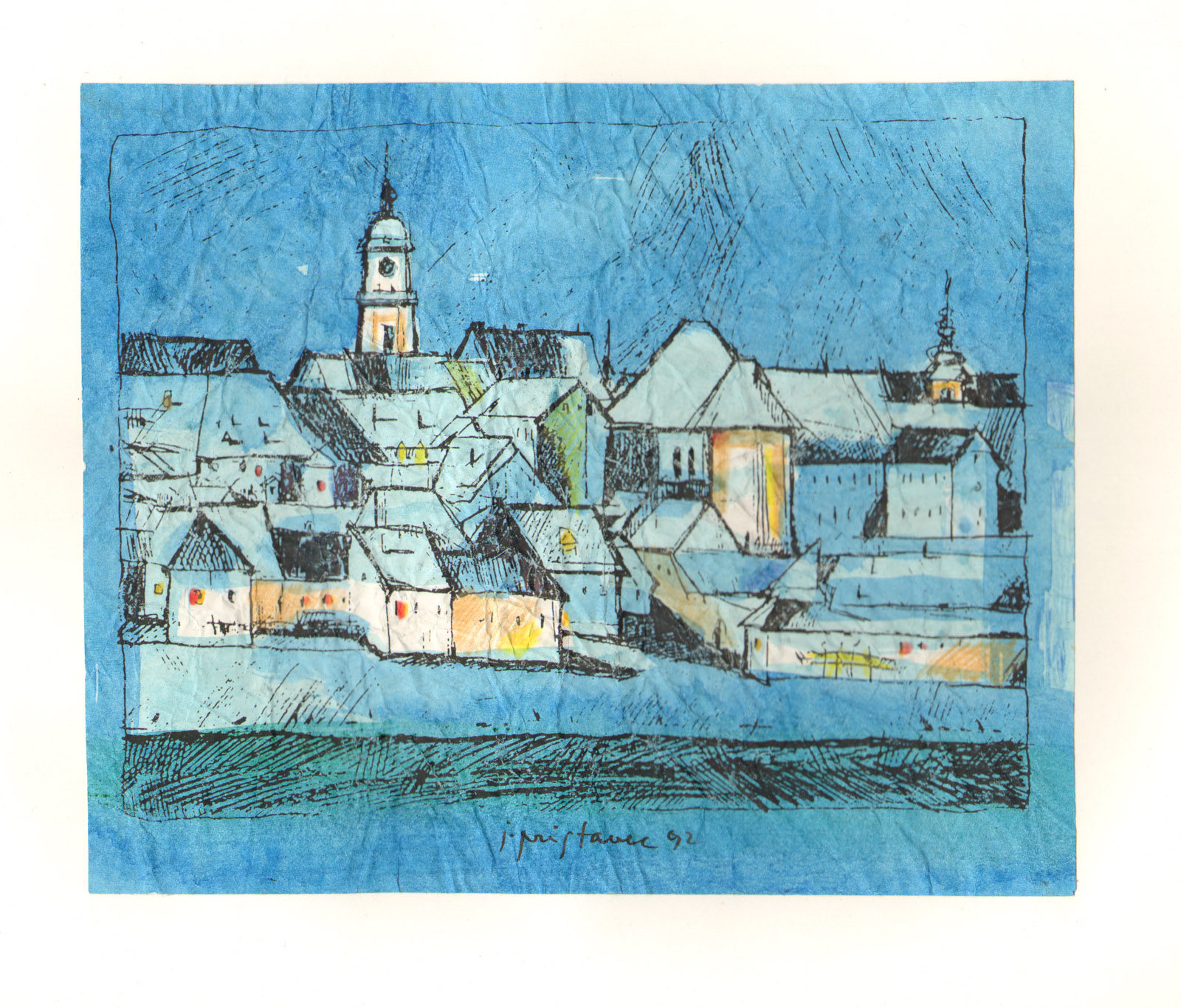 1992_Akvarel_Maribor_6