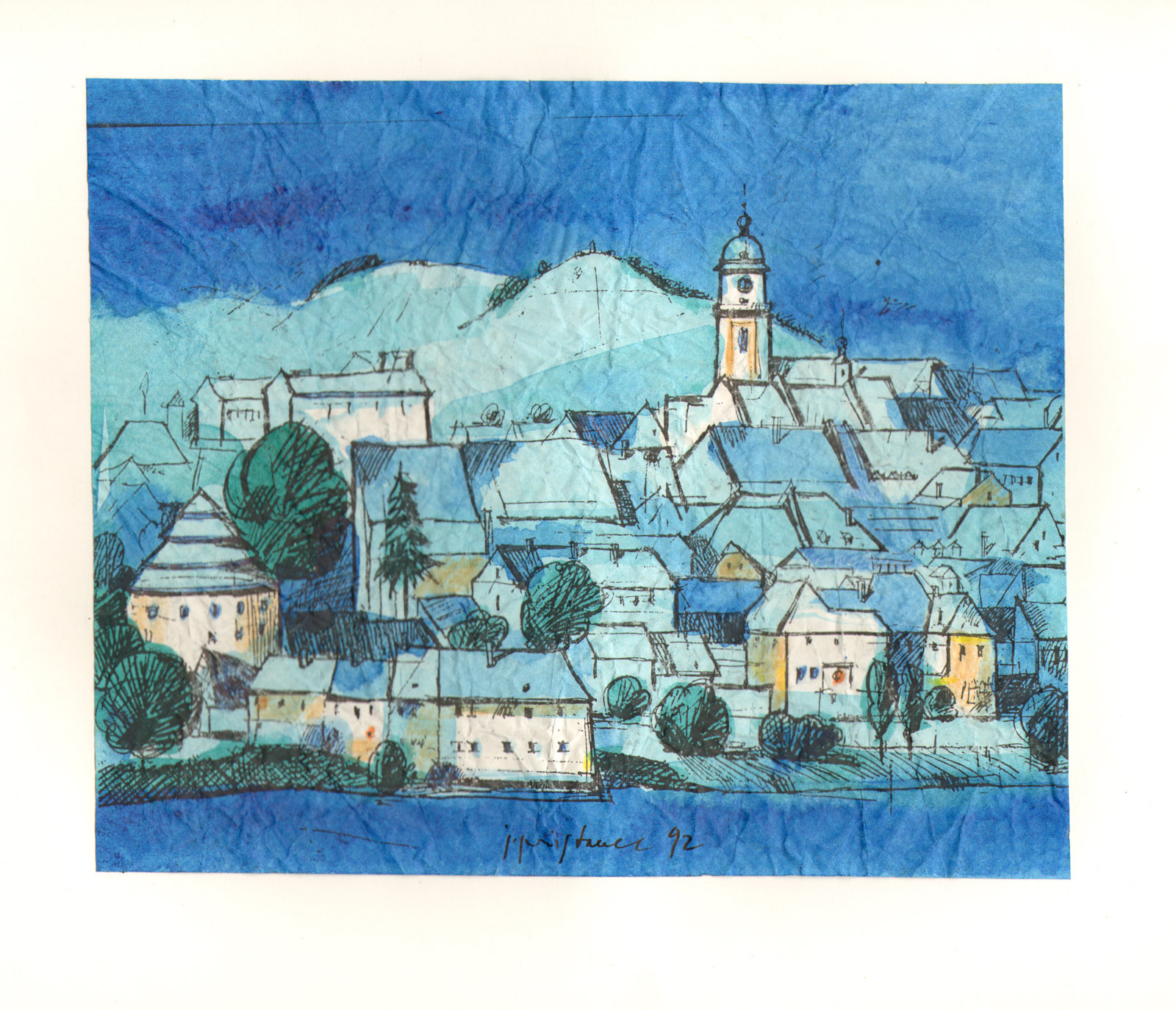 1992_Akvarel_Maribor_7